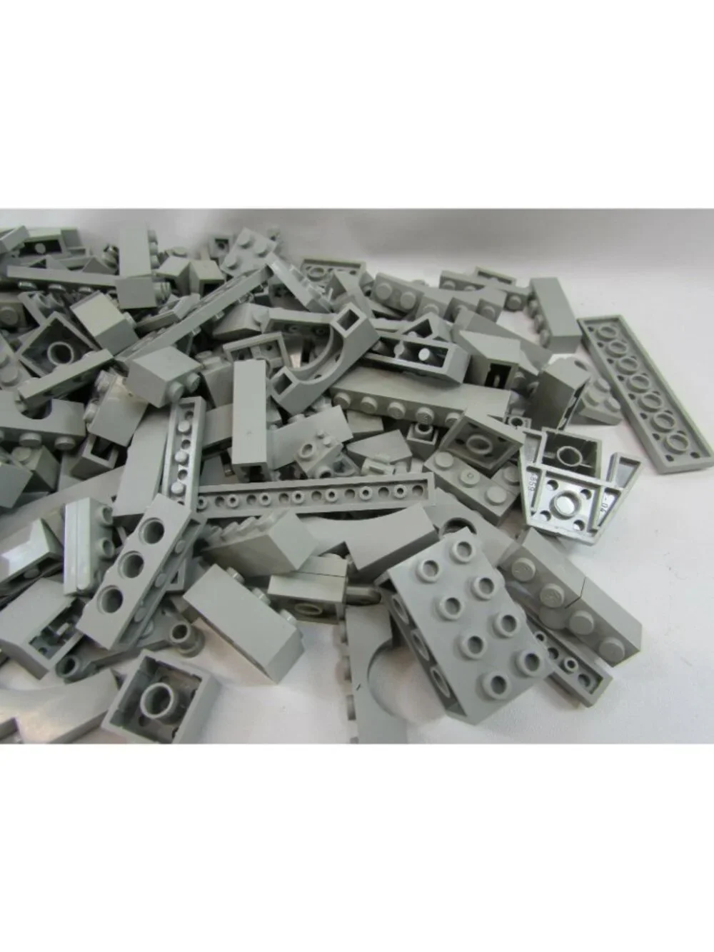 LEGO Lot Light Gray 1/2 LB Legos Pieces Blocks 33515 Grey